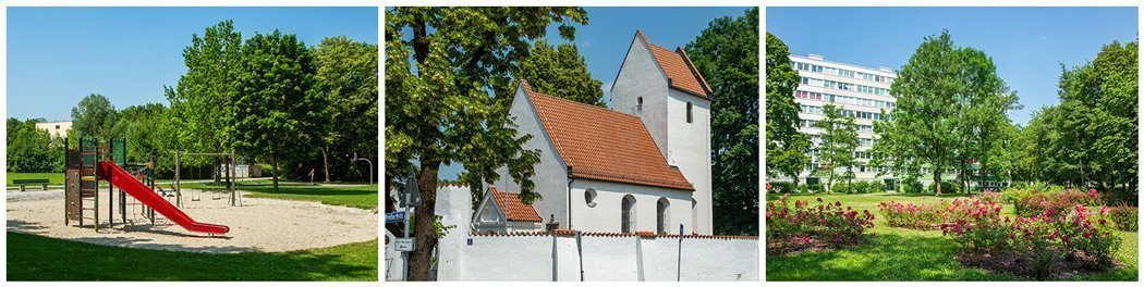 Fotos der Sehenswürdigkeiten und Umgebung in Johanneskirchen