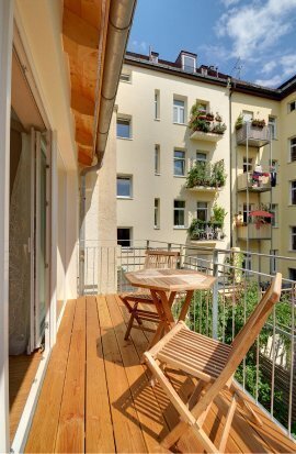 Maisonettewohnung mit 2 Zimmern | München-Neuhausen | 1911ML3 | Sonniger Balkon
