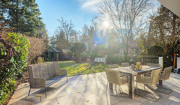 Reiheneckhaus mit 6 Zimmern | München-Trudering | 70191 | ...Süd-West Terrasse