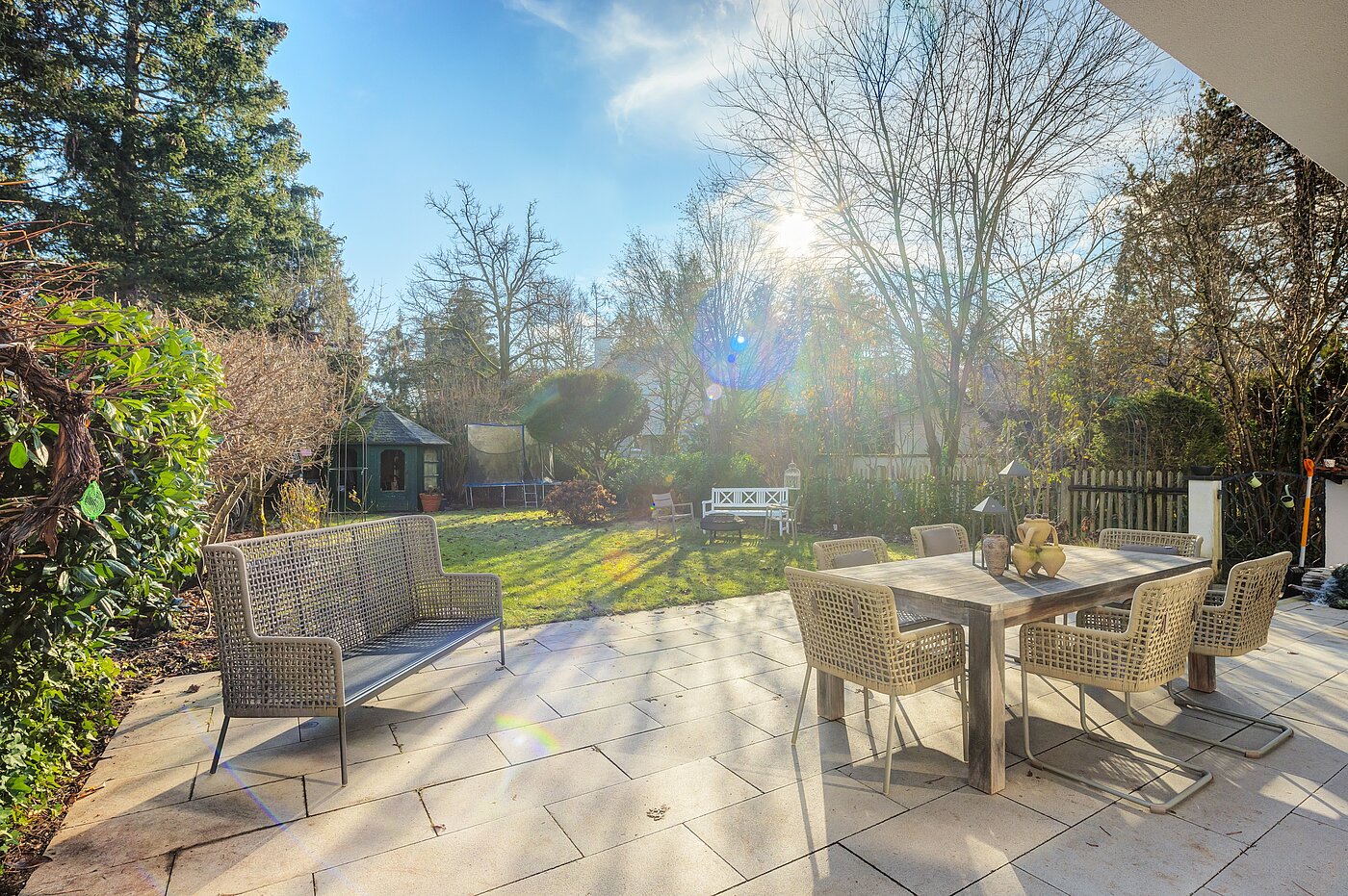 Reiheneckhaus mit 6 Zimmern | München-Trudering | 70191 | ...Süd-West Terrasse