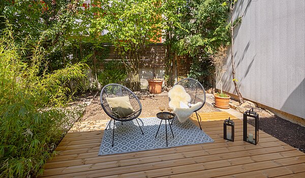 Erdgeschosswohnung mit 2 Zimmern | München-Laim | 70464 | Terrasse
