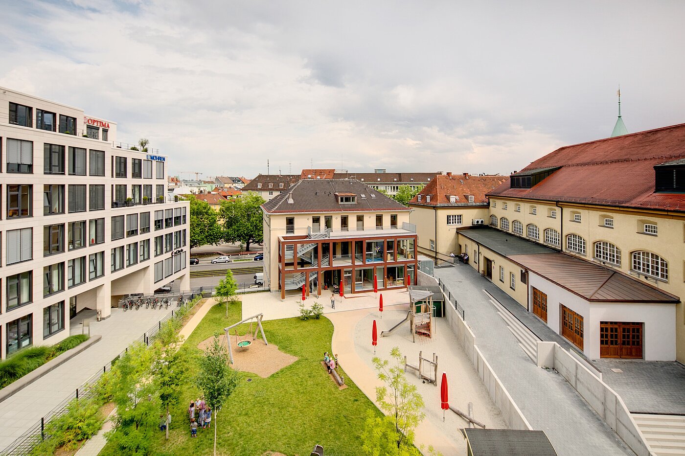 Etagenwohnung mit 2 Zimmern | München-Maxvorstadt | 70023 | Aussicht vom Schlafzimmer