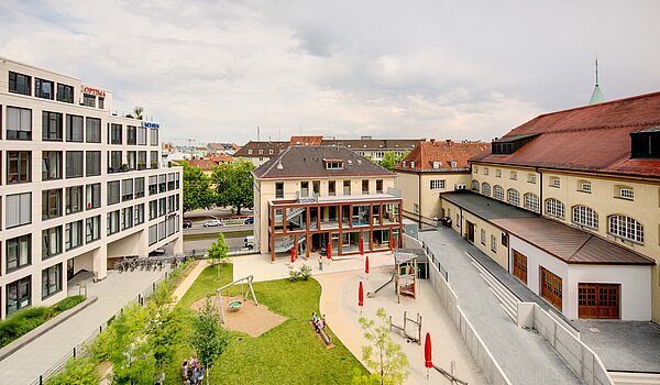 Etagenwohnung mit 2 Zimmern | München-Maxvorstadt | 70023 | Aussicht vom Schlafzimmer