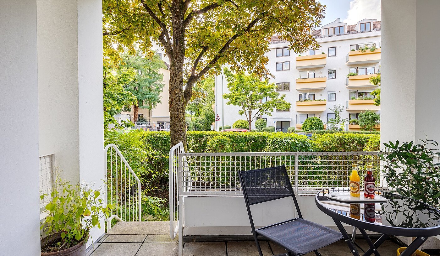 Etagenwohnung mit 2 Zimmern | München-Pasing | 2108ML1 | Sonnige Westloggia...