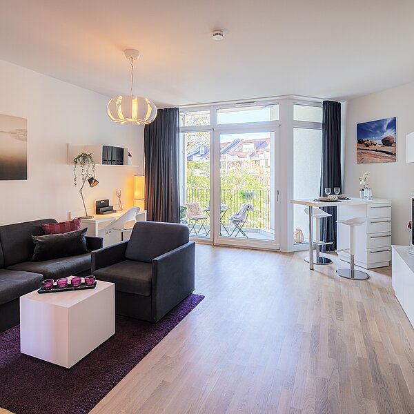 Bogenhausen: Schickes 1,5-Zimmer Apartment - bald frei