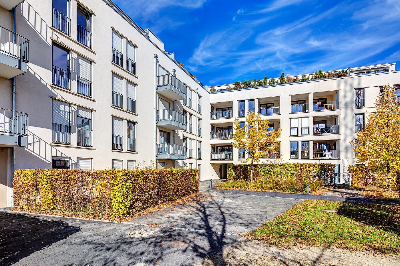 Etagenwohnung mit 3 Zimmern | München-Moosach | 70164 | Außenansicht