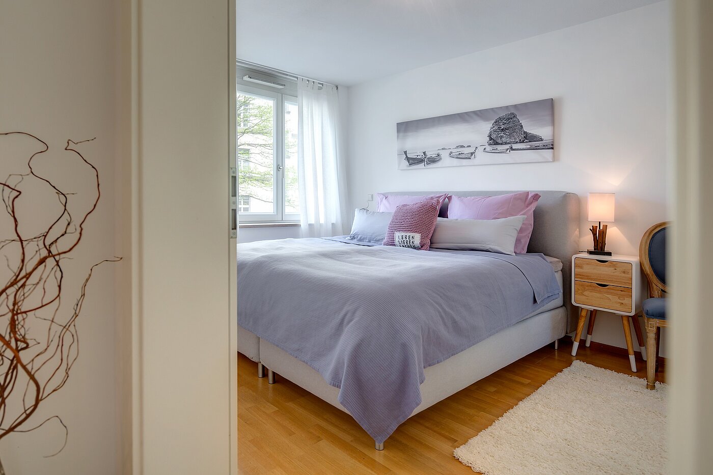 Etagenwohnung mit 3 Zimmern | München-Isarvorstadt | 70157 | Schlafzimmer mit...