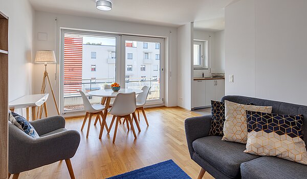 Etagenwohnung mit 2 Zimmern | München-Ramersdorf | 70472 | Wohnen