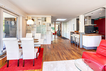 Harlaching: Exklusives Penthouse mit Panoramadachterrasse - bald frei