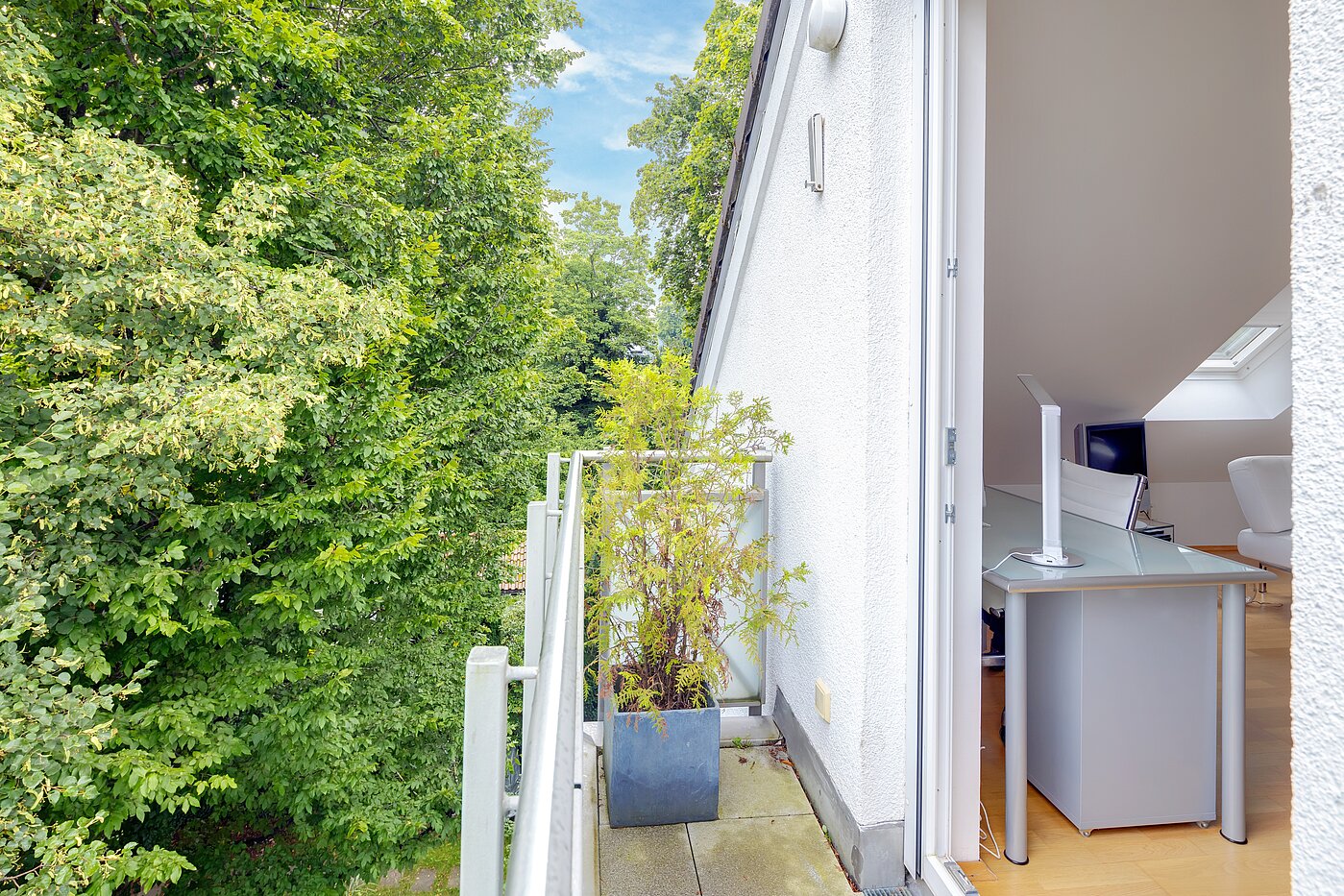 Maisonettewohnung mit 2.5 Zimmern | München-Solln | 701961 | ...mit kleinem Balkon