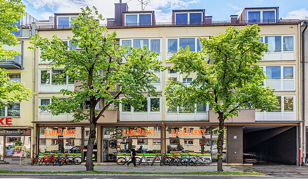 Etagenwohnung mit 1 Zimmer | München-Ramersdorf | 70416 | Außenansicht