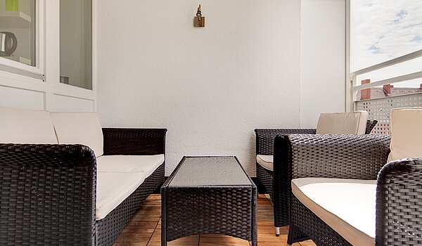 Apartment mit 1 Zimmer | München-Sendling | 70479 | Balkon