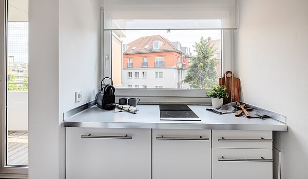 Etagenwohnung mit 1 Zimmer | München-Neuhausen | 702271 | ...Küchenlösung mit...