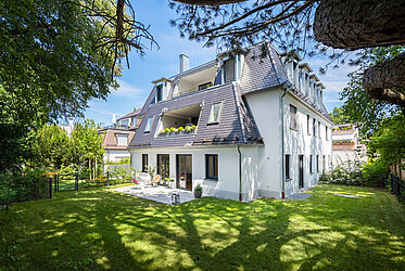 Bestlage: Erstbezug - 3+-Zi.- Gartenmaisonette zum Verlieben