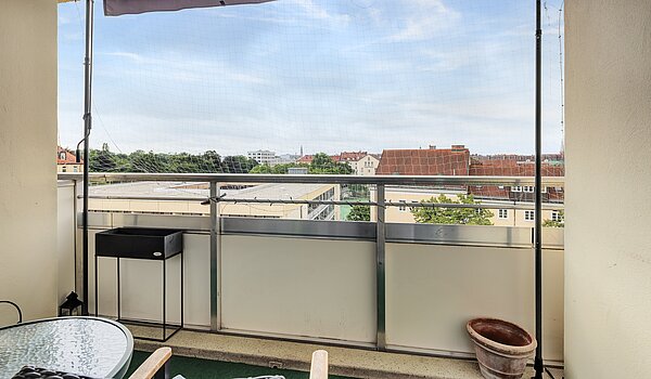 Etagenwohnung mit 1 Zimmer | München-Haidhausen | 70482 | Loggia