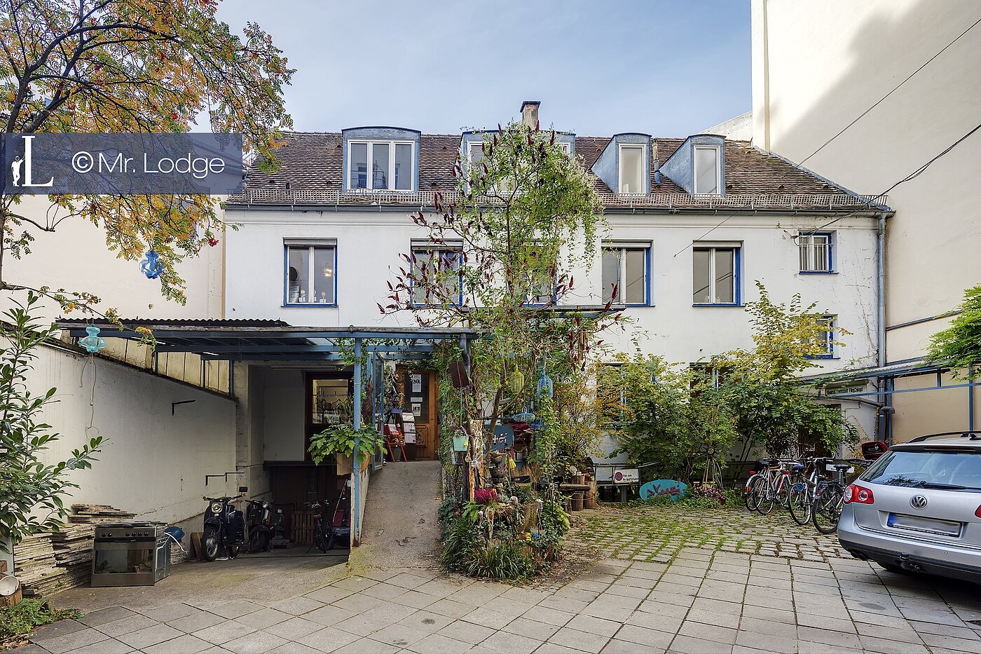 Etagenwohnung mit 2.5 Zimmern | München-Haidhausen | 1710D2 | Rückgebäude