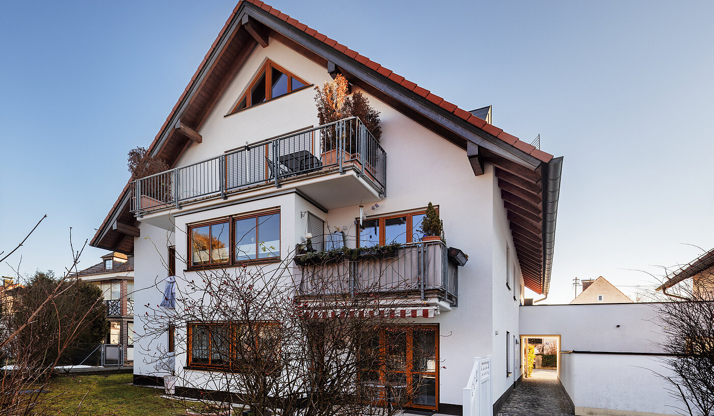 Maisonettewohnung mit 3.5 Zimmern | München-Trudering | 70391 | Außenanischt