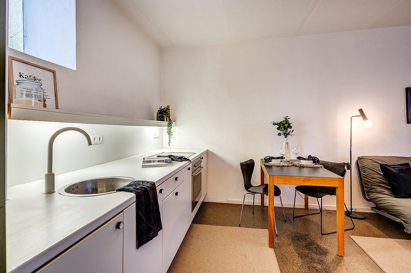 Loftwohung mit 1 Zimmer | München-Isarvorstadt | 2211ML7 | ...mit angrenzendem Essplatz