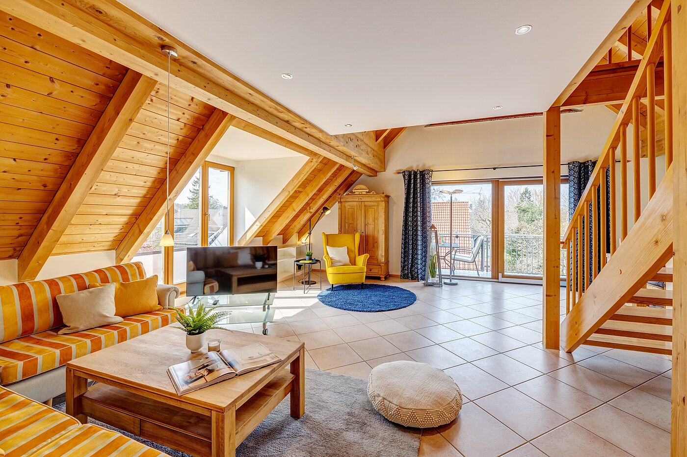 Maisonettewohnung mit 3.5 Zimmern | München-Trudering | 703911 | Wohnzimmer