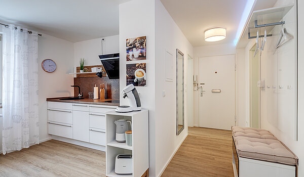 Etagenwohnung mit 2 Zimmern | München-Allach | 70412 | Blick zur...