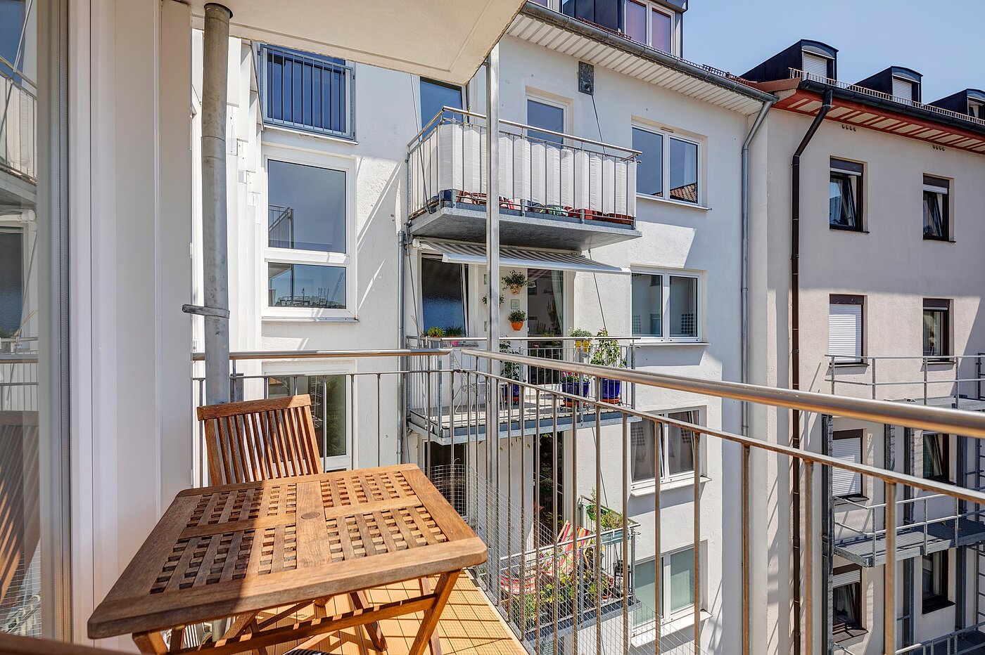 Maisonettewohnung mit 2.5 Zimmern | München-Ludwigsvorstadt | 2111ML5 | ...und Zugang zum Balkon...