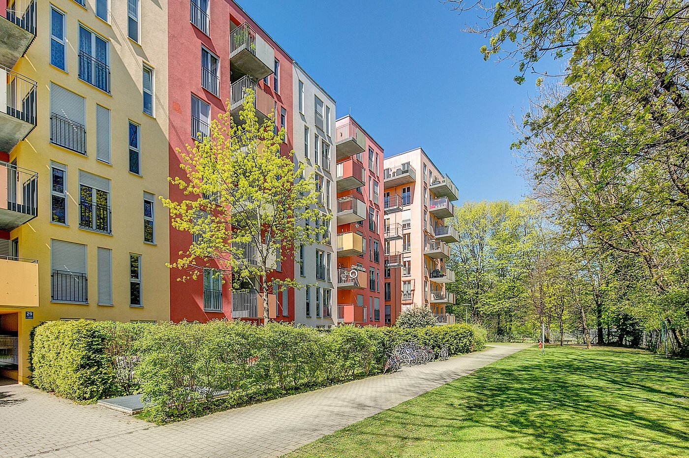 Erdgeschosswohnung mit 1.5 Zimmern | München-Ramersdorf | 2004ML6 | Blick zur Eingangsseite