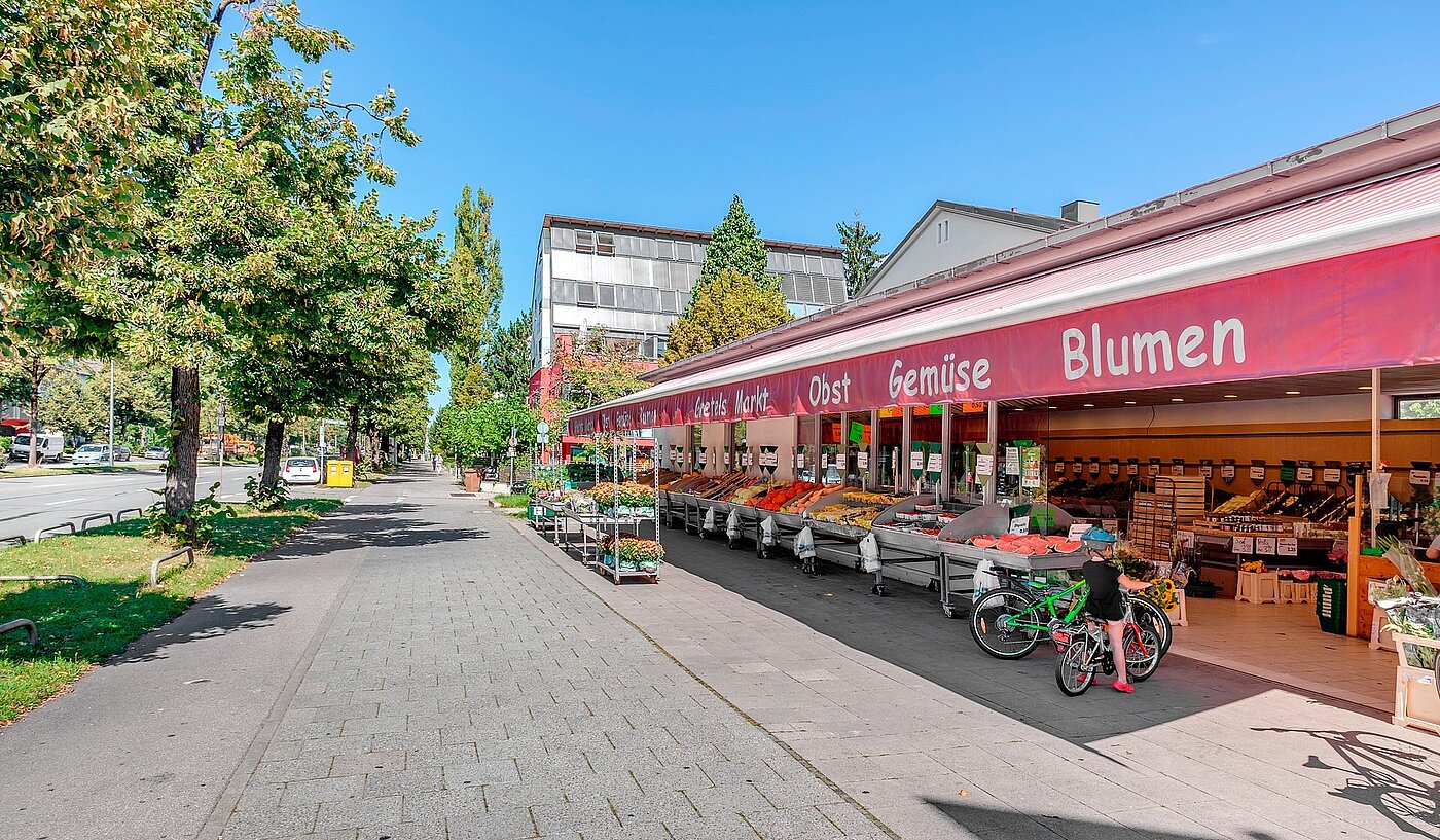Etagenwohnung mit 1.5 Zimmern | München-Sendling-Westpark | 2207ML4 | Einkaufsmöglichkeiten
