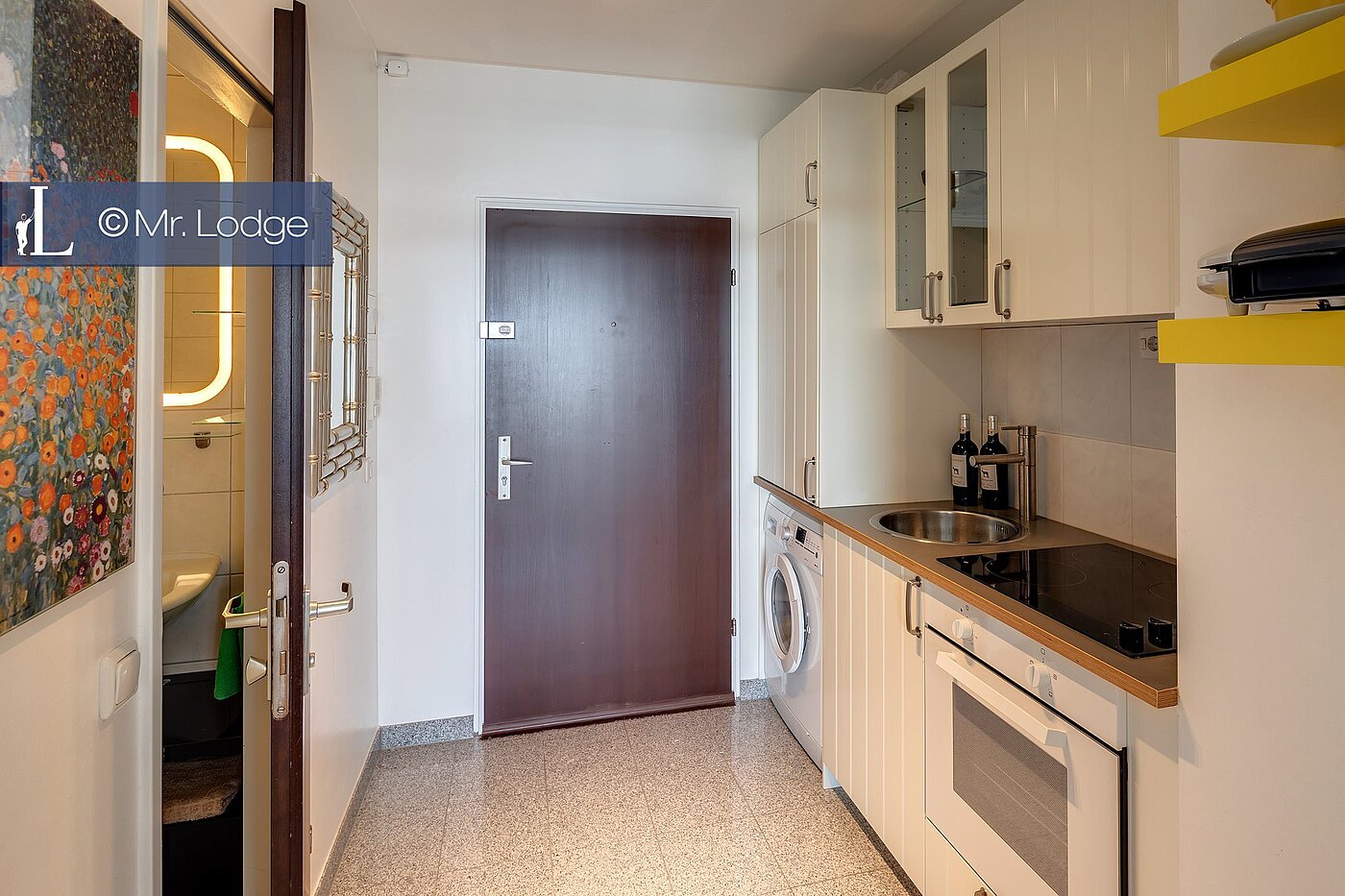 Etagenwohnung mit 1 Zimmer | München-Bogenhausen | 1809ML3 | Küchenzeile