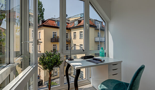 Etagenwohnung mit 2 Zimmern | München-Schwabing | 70434 | ...Arbeitszimmer