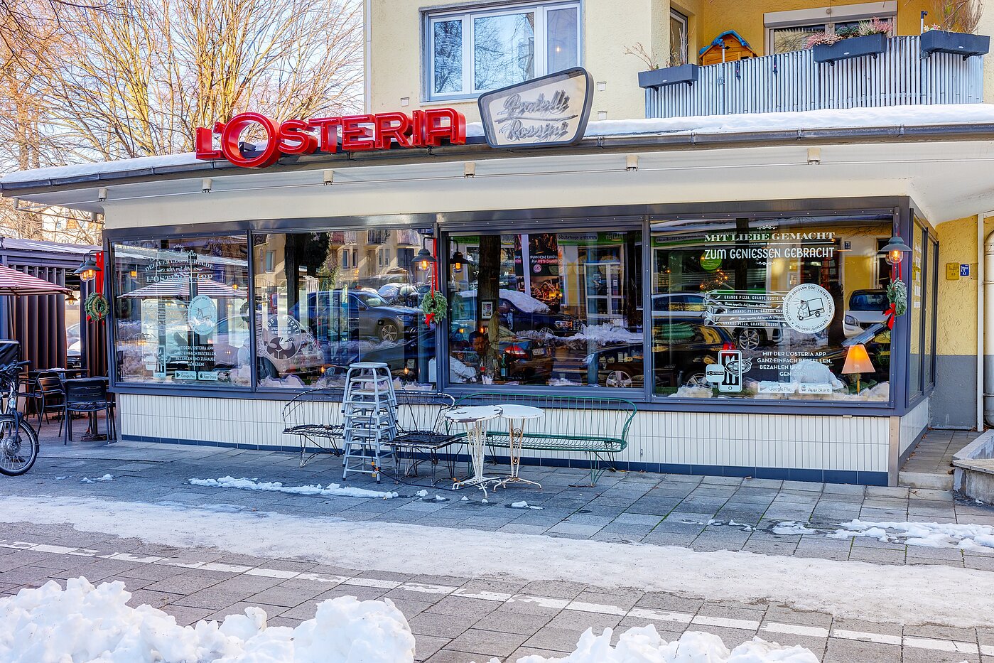 Etagenwohnung mit 2 Zimmern | München-Schwabing | 70096 | L'Osteria im Haus