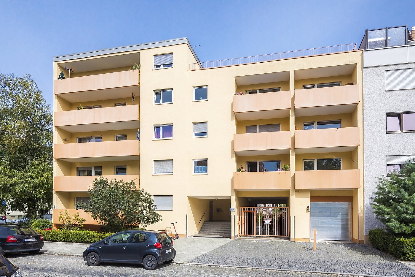 Etagenwohnung mit 1 Zimmer | München-Sendling-Westpark | 2008ML1 | Fassadenansicht