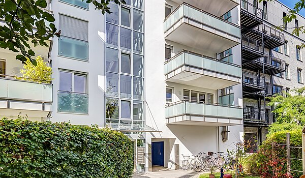 Etagenwohnung mit 3 Zimmern | München-Neuhausen | 70489 | Außenansicht