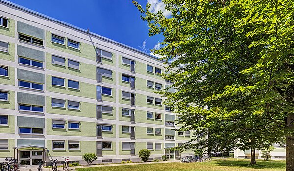 Etagenwohnung mit 1 Zimmer | München-Feldmoching | 70456 | Außenansicht