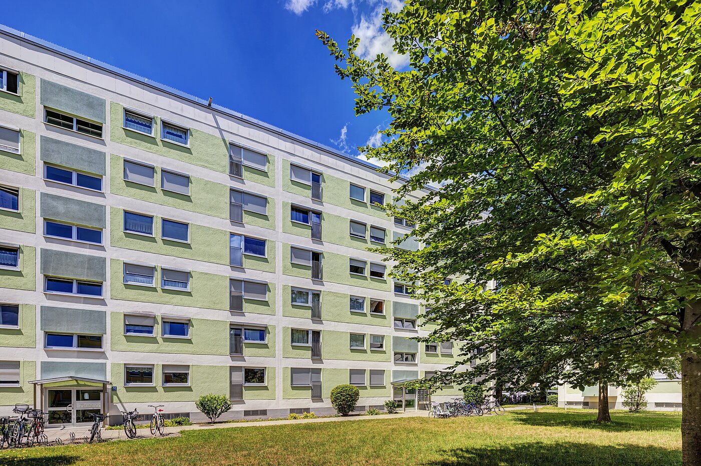 Etagenwohnung mit 1 Zimmer | München | 70456 | Außenansicht