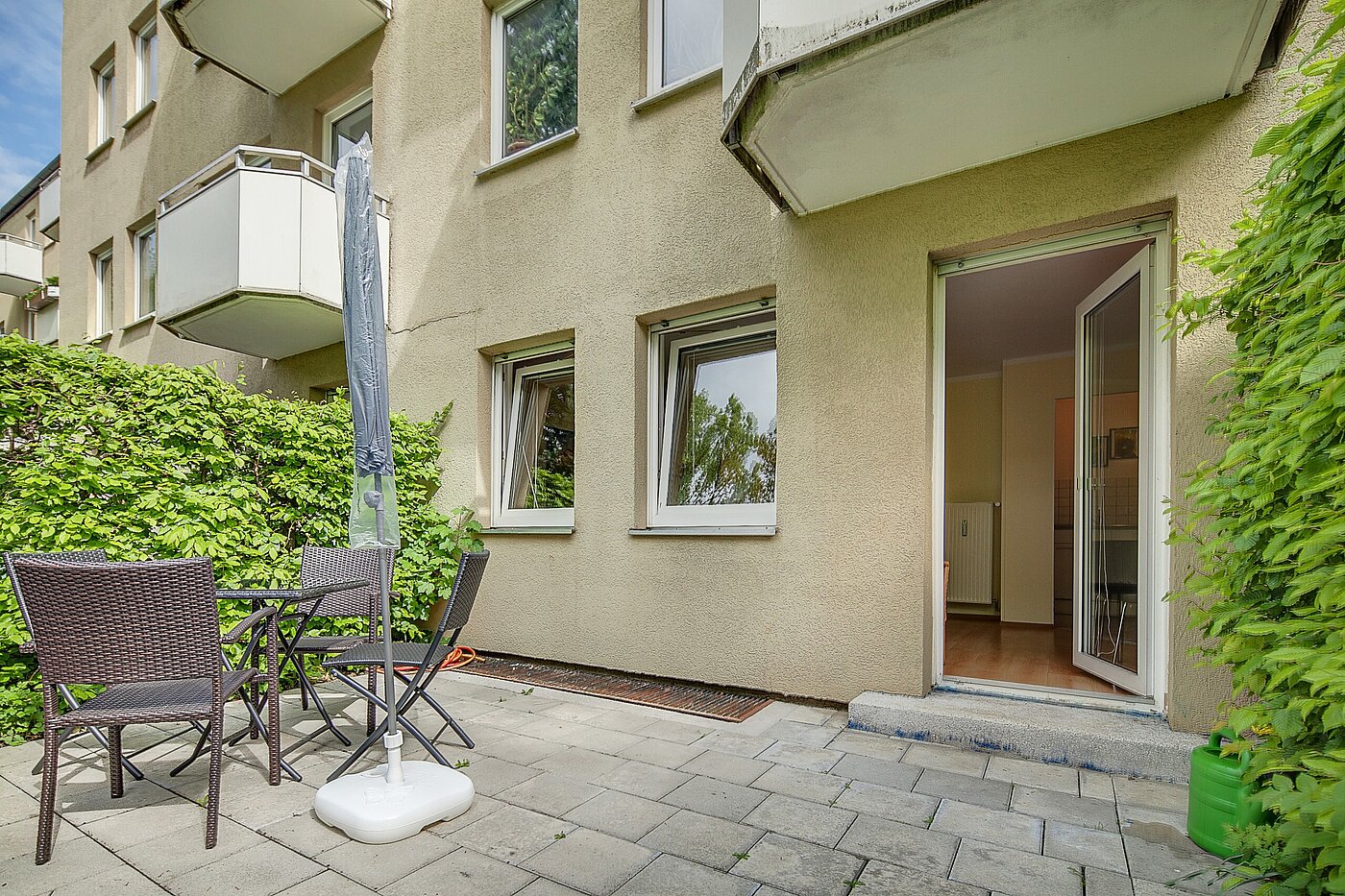 Etagenwohnung mit 1 Zimmer | München | 70073 | ...zur großen Südterrasse