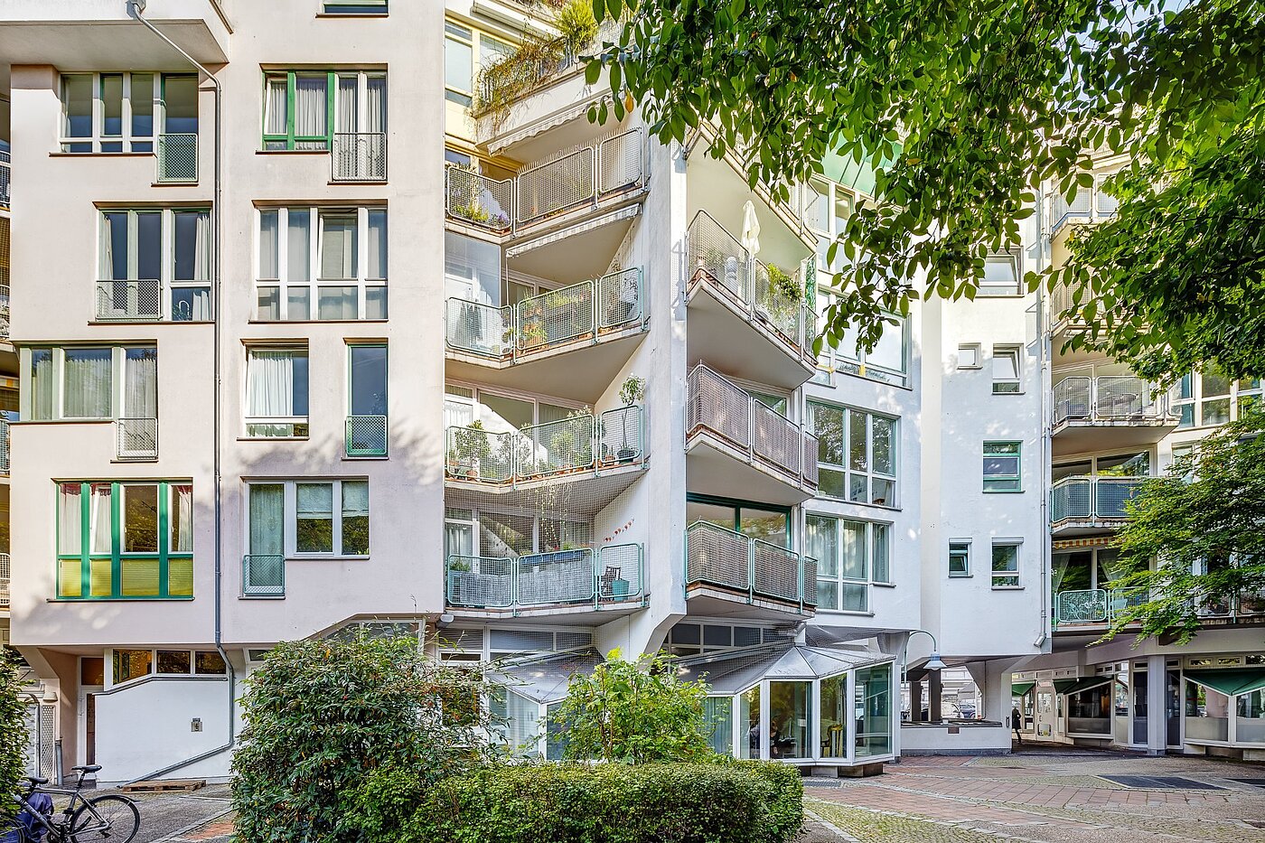 Etagenwohnung mit 2 Zimmern | München-Schwabing | 2109ML3 | Innenhof