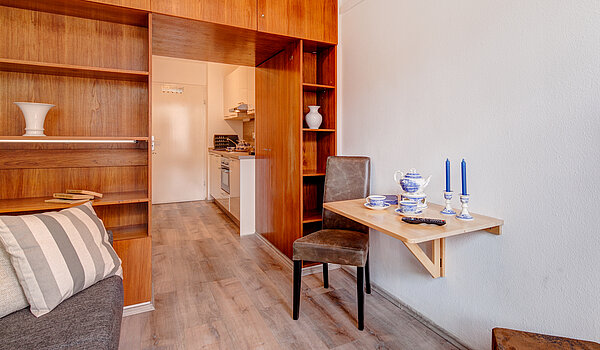 Apartment mit 1 Zimmer | München-Maxvorstadt | 70448 | Essbereich