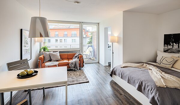 Etagenwohnung mit 1 Zimmer | München-Neuhausen | 702271 | Schönes Apartment...