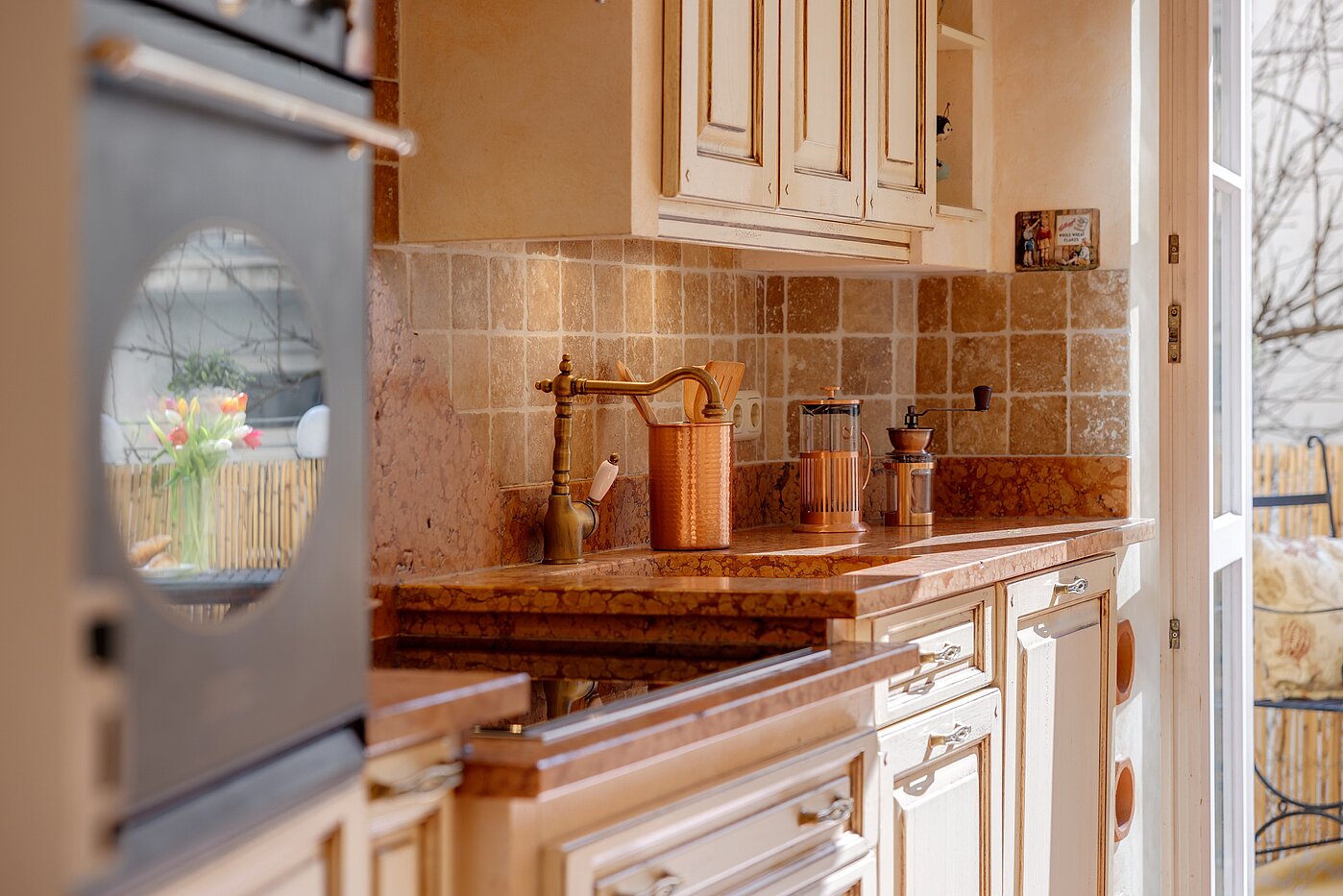 Etagenwohnung mit 5 Zimmern | München-Altstadt | 700121 | Küche mit Ausblick