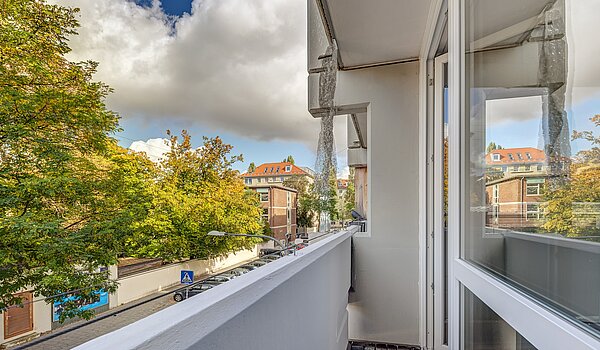 Etagenwohnung mit 1 Zimmer | München-Maxvorstadt | 700022 | Balkon in West-Ausrichtung