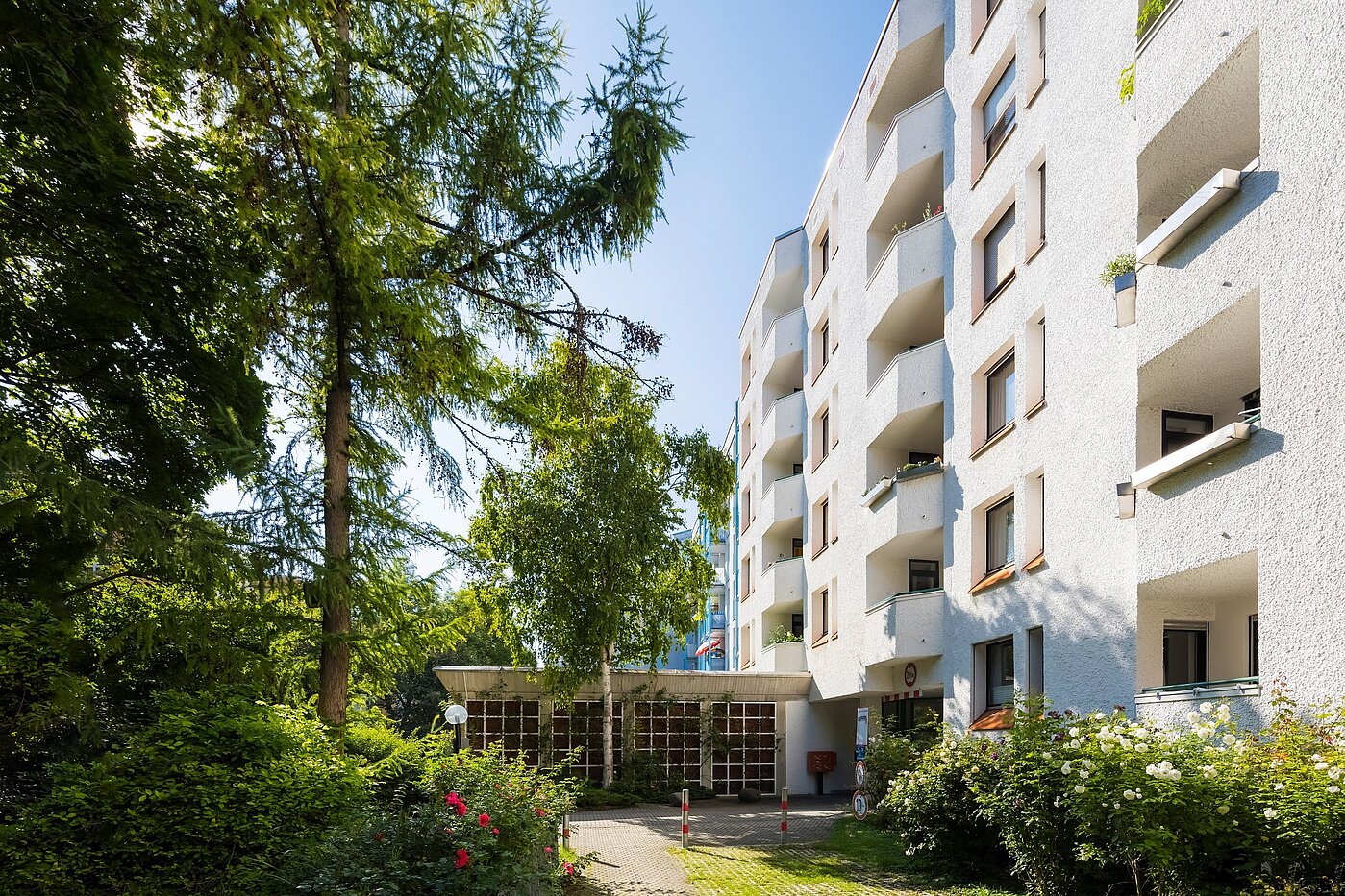 Etagenwohnung mit 2 Zimmern | München-Moosach | 2108ML6 | ...ruhig und grün gelegen