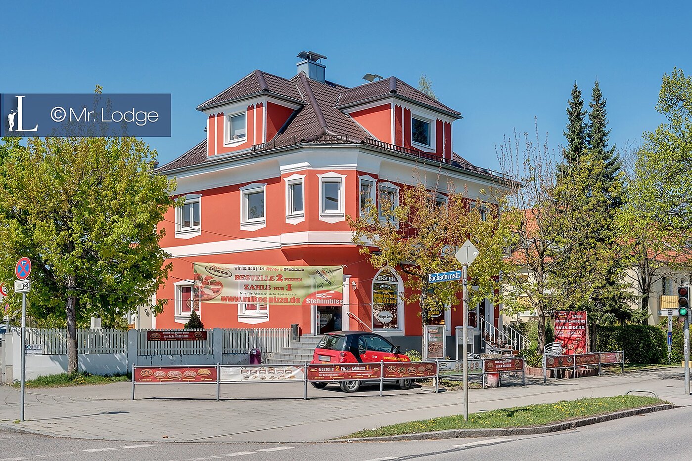 Dachgeschosswohnung mit 3 Zimmern | München-Hasenbergl | 1803D9 | Pizzeria in der Nähe