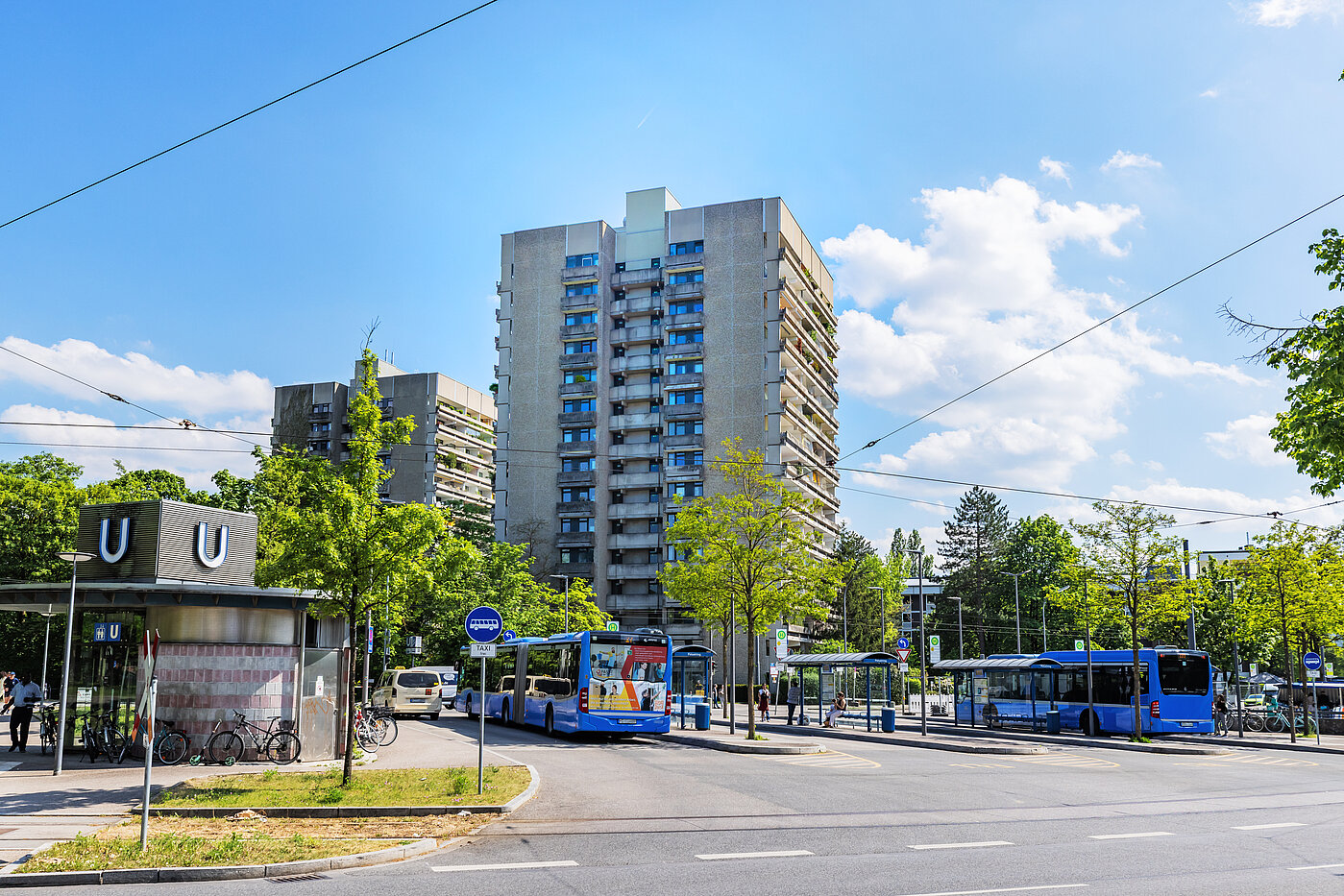 Etagenwohnung mit 2 Zimmern | München-Schwabing | 70445 | Außenansicht