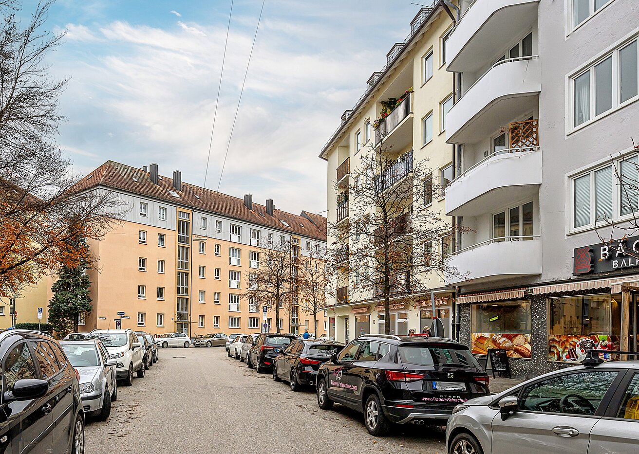 Etagenwohnung mit 1 Zimmer | München-Nymphenburg | 70091 | Ruhige Straße