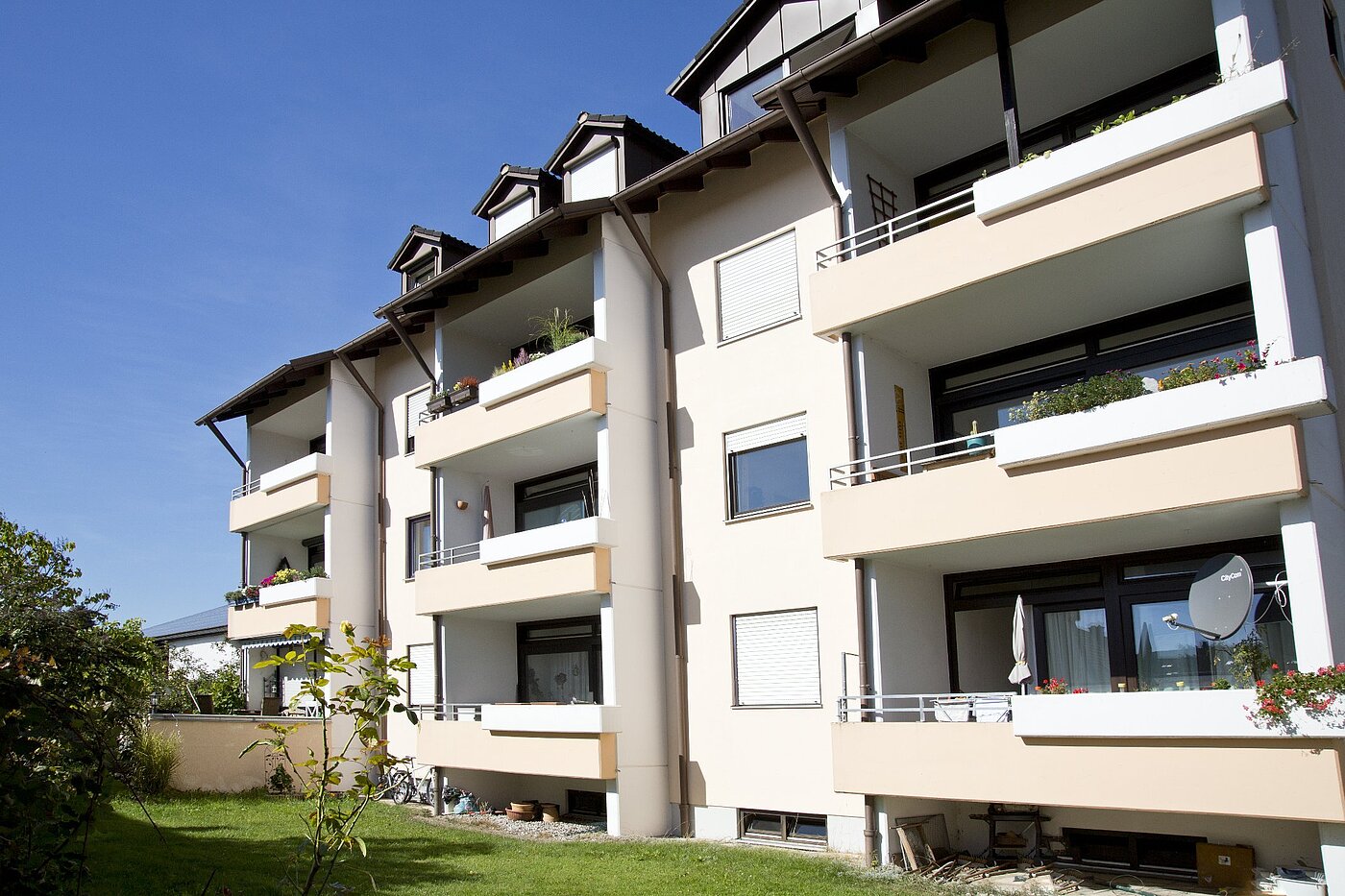Etagenwohnung mit 2 Zimmern | Eching | 1810ML2 | Hausansicht