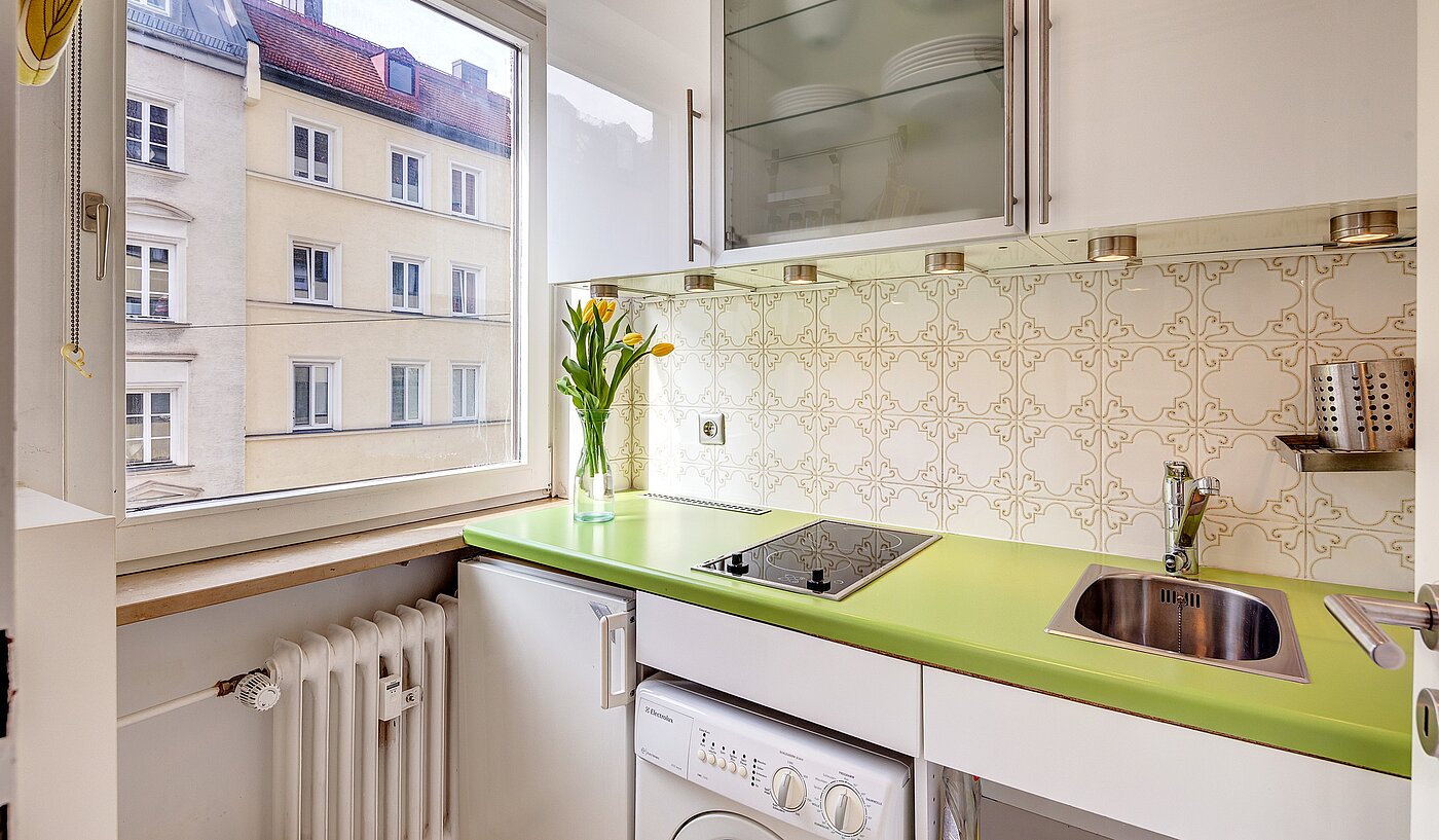 Apartment mit 1 Zimmer | München-Haidhausen | 70242 | Separate Küche