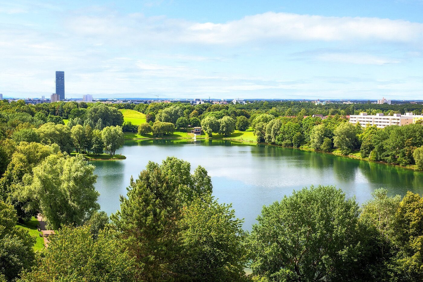 Etagenwohnung mit 3 Zimmern | München-Hasenbergl | 2105ML10 | Lerchenauer See