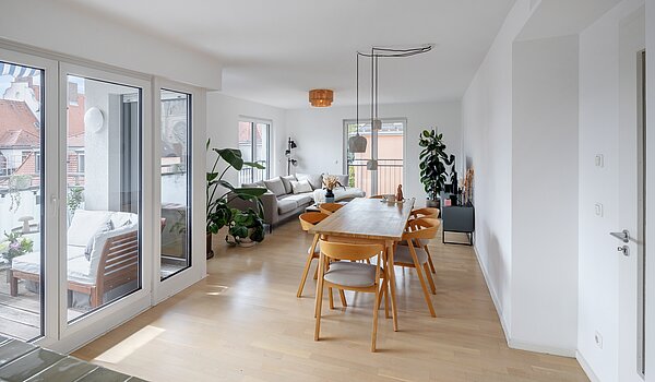 Etagenwohnung mit 3 Zimmern | München-Ludwigsvorstadt | 70488 | Lichtdurchfluteter...