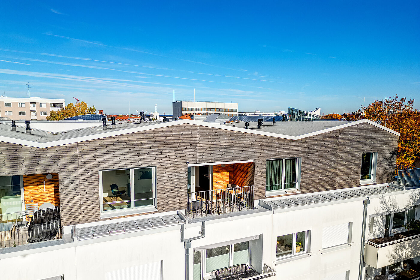 Dachgeschosswohnung mit 2 Zimmern | München-Maxvorstadt | 701661 | Ansicht Penthouse