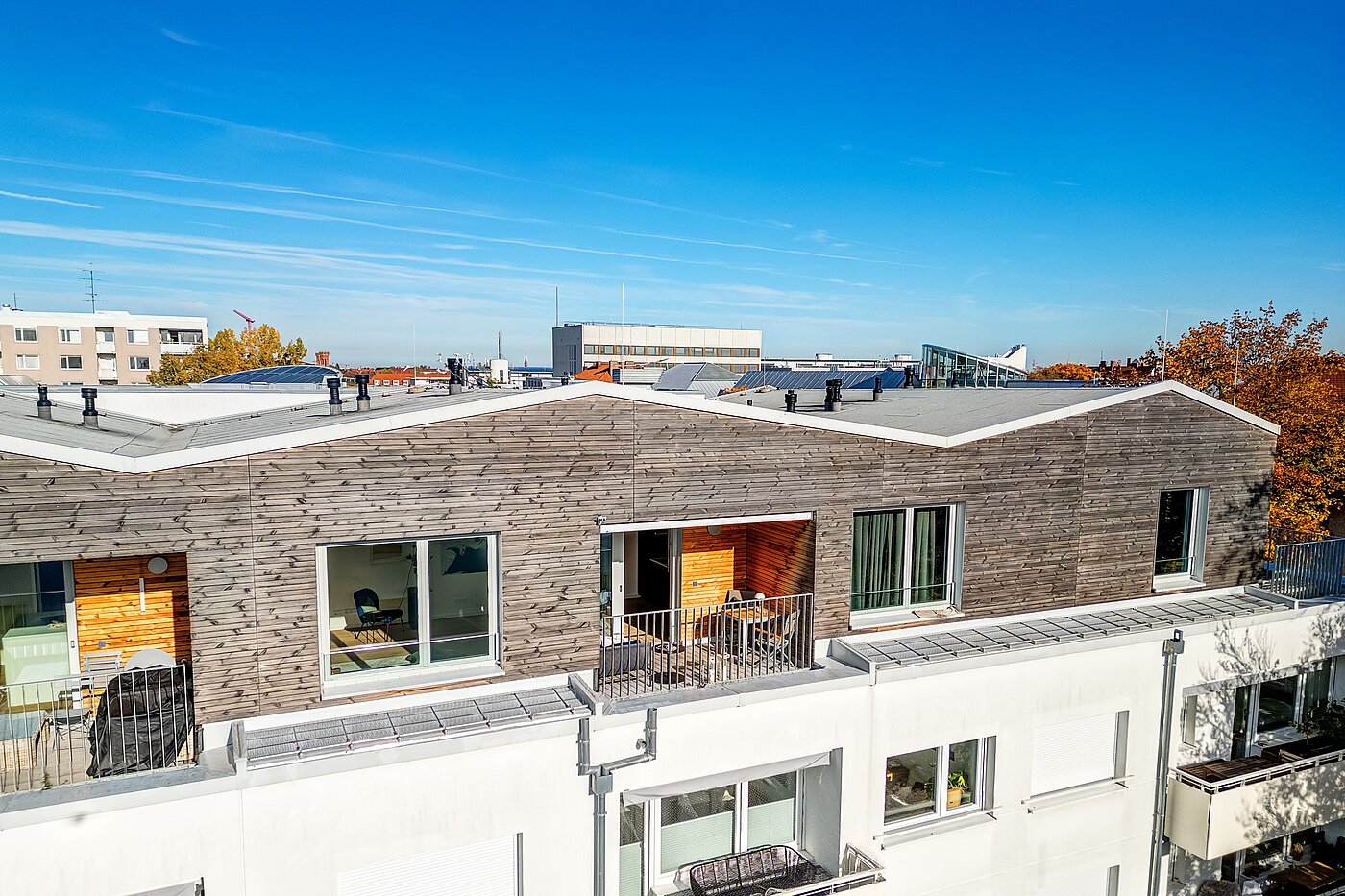 Dachgeschosswohnung mit 2 Zimmern | München-Maxvorstadt | 701661 | Ansicht Penthouse